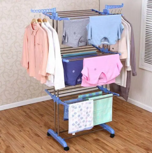Складная сушилка для белья Garment Rack With Wheels Складная сушилка для белья Garment Rack With Wheels