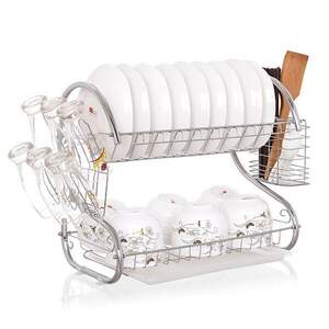 Стойка для сушки посуды Kitchen storage rack Стойка для сушки посуды Kitchen storage rack