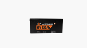 Литиевый аккумулятор для ИБП LP LiFePO4 12V (12,8V) - 230 Ah (2944Wh) (Smart BMS 150А) с BT пластик (20199) Литиевый аккумулятор для ИБП LP LiFePO4 12V (12,8V) - 230 Ah (2944Wh) (Smart BMS 150А) с BT пластик (20199)